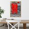 Letters for Santa Red Mailbox with Snow by Darrell Gulin Danita Delimont 16-in. W x 23-in. H. Canvas Wall Art Print Framed in Gold
